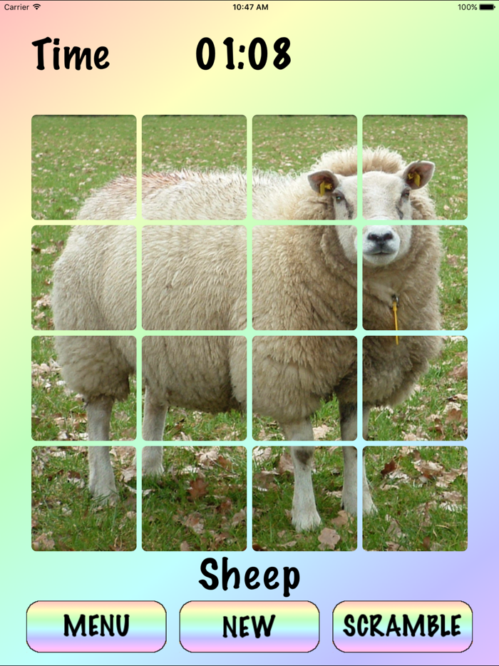 4x4 - Sliding Square Puzzle