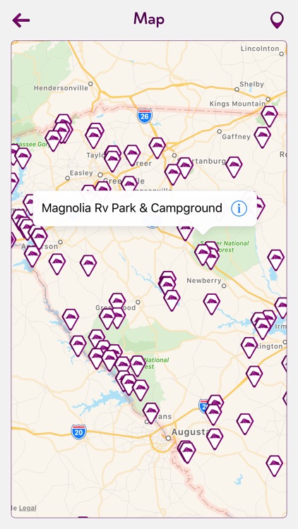 South Carolina Campsites screenshot-3