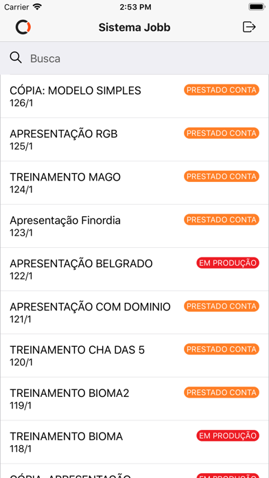 Jobb Produção screenshot 3