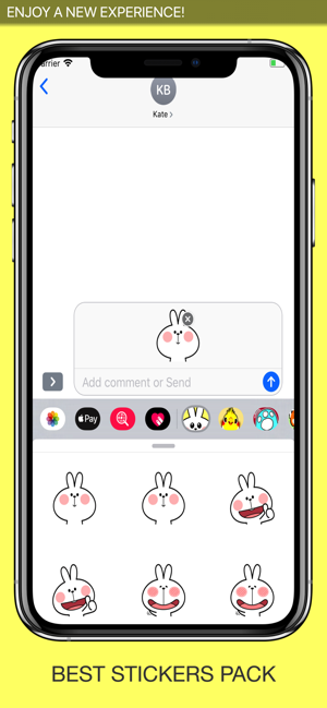 Lovely Rabbit Stickers Pro(圖2)-速報App