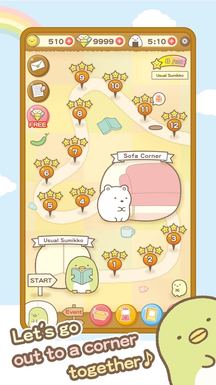Sumikkogurashi-Puzzling Ways