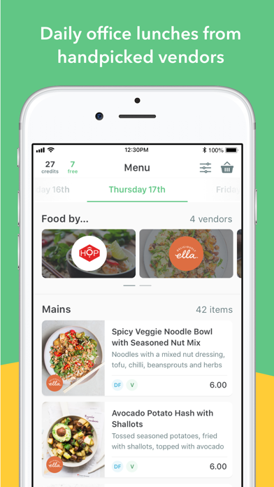 How to cancel & delete Feedr: Healthy office meals from iphone & ipad 1
