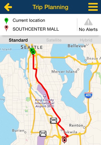 Puget Sound Trip Planner screenshot 2