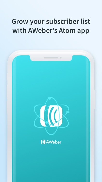 Atom - Subscriber Sign-up App screenshot-0