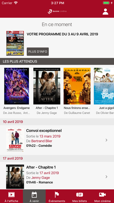 How to cancel & delete Aurore Cinéma from iphone & ipad 3