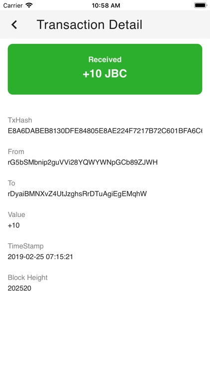 JBcoin wallet screenshot-5