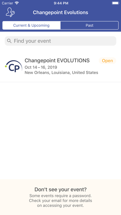 Changepoint EVOLUTIONS screenshot 2
