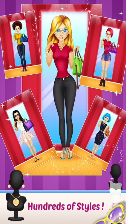 Fashion Cool Star Makeup Model