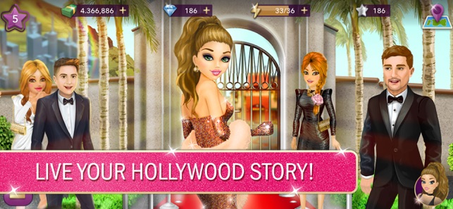 Hollywood Story: Fashion Star(圖1)-速報App