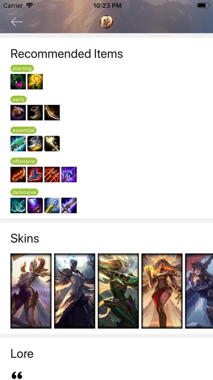 LEGEND NEVER DIE for LOL