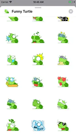 Game screenshot Funny Turtle Animated Stickers hack