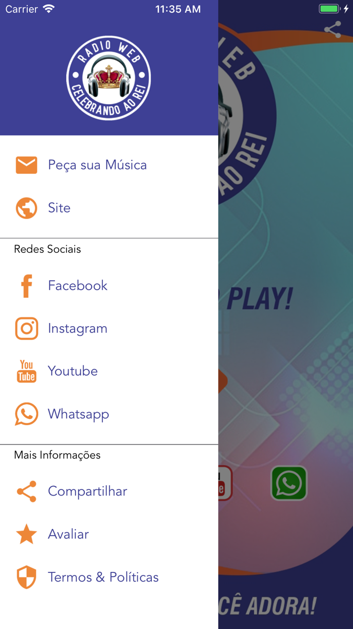 Rádio Web Celebrando ao Rei