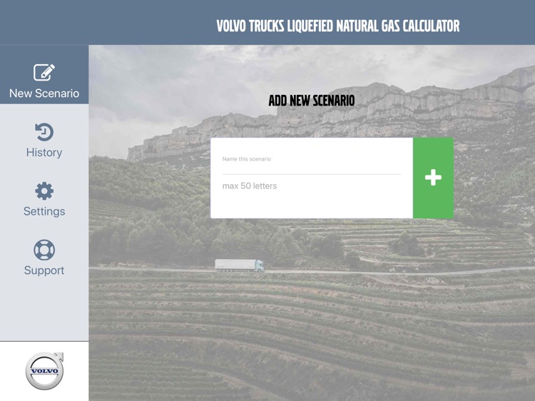 Volvo Trucks LNG Calculator