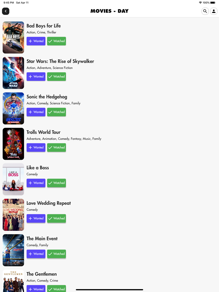 Screened - Movies  Series