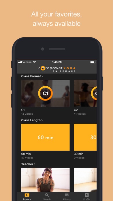 CorePower Yoga On Demand screenshot 3