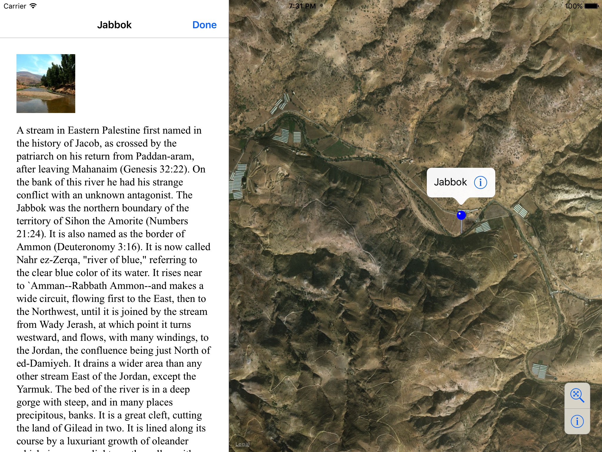 Bible Map screenshot 4