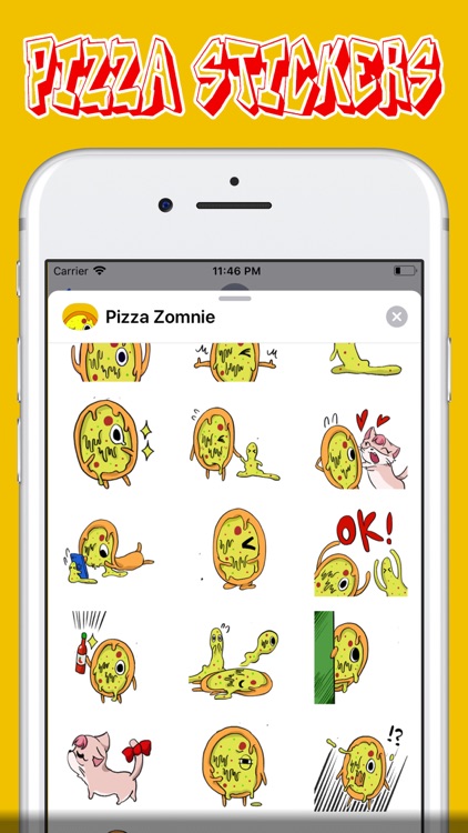 Pizza Stickers