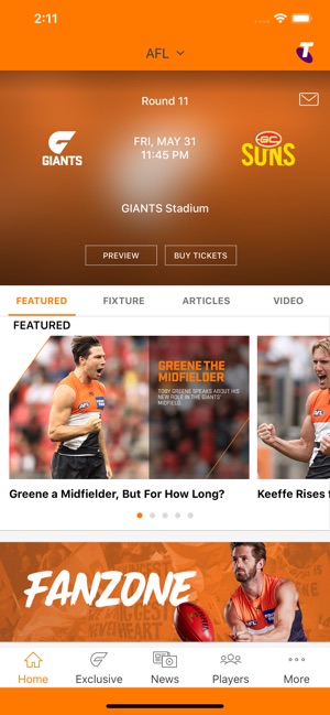 GIANTS Official App