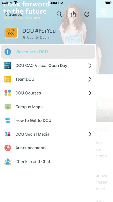 DCU Open Days screenshot 3