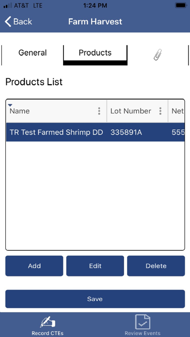 Trace Register CTE App screenshot 3