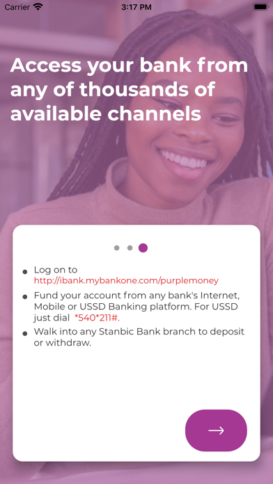 Purple Money Mobile screenshot 4