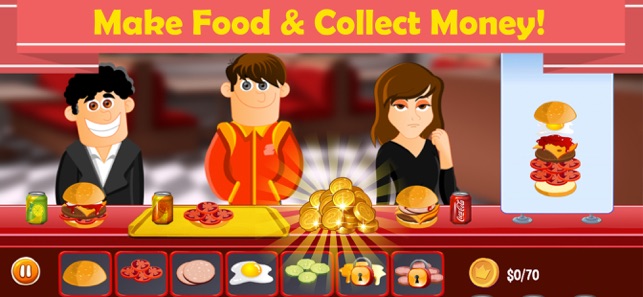 Burger Money: Cooking Game(圖4)-速報App