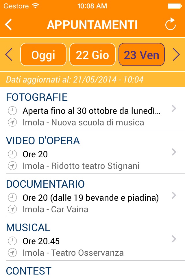 AppU Imola screenshot 2