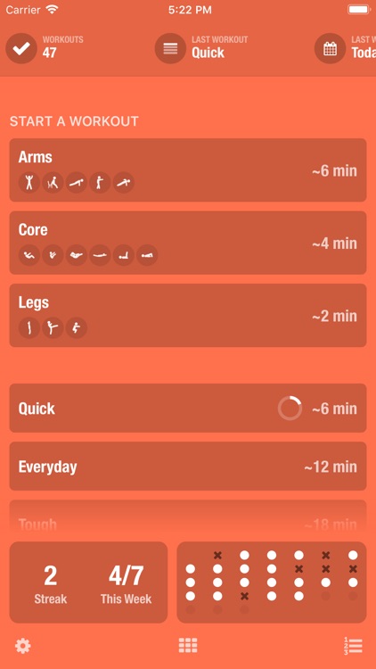 Streaks Workout screenshot-0