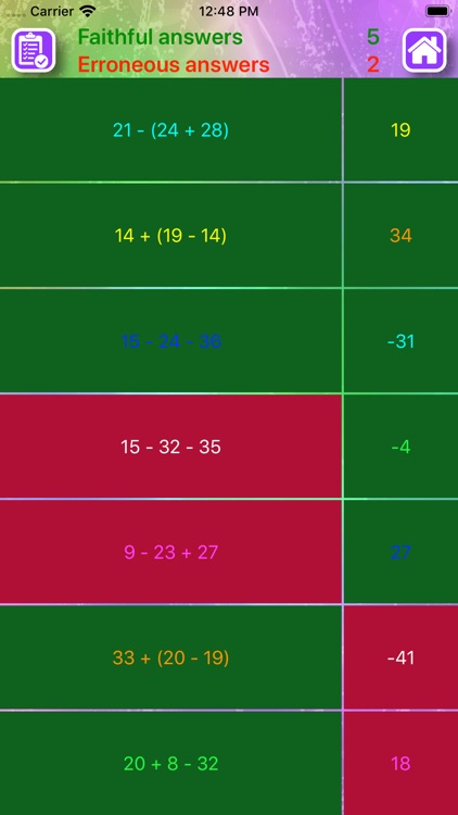 Math comparison of expressions screenshot-3