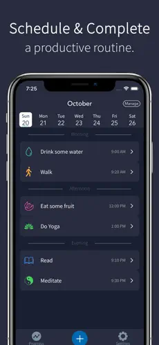 Captura 1 Habit Tracker ◈ iphone