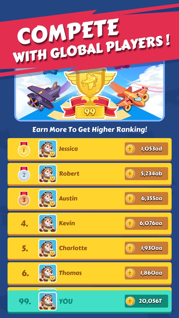 【图】Merge Plane – Best Idle Game(截图2) 【图】Merge Plane – Best Idle Game(截图2)