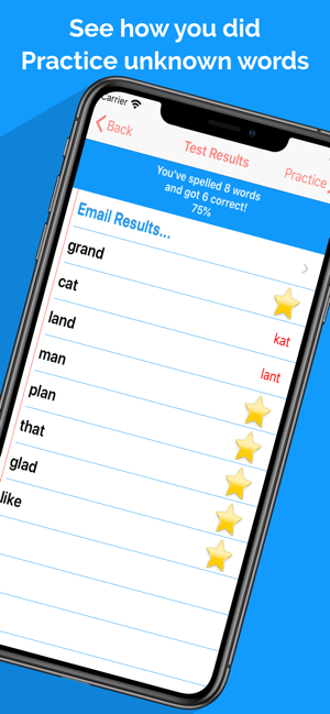 Spelling Notebook: Learn, Test(圖5)-速報App