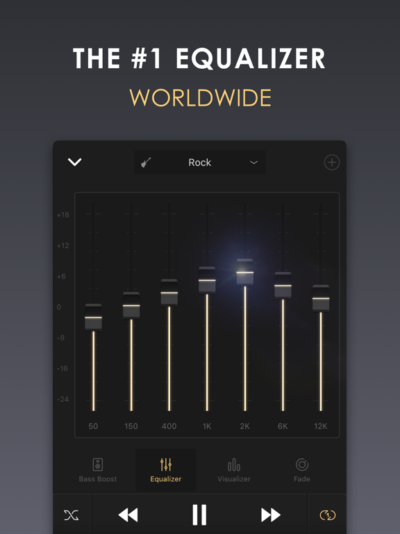 Equalizer + (Music Player Volume Quality Booster) screenshot