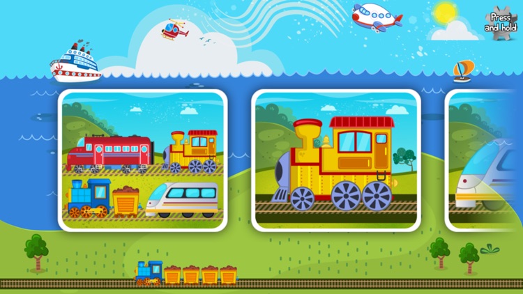 Train Puzzles for Kids