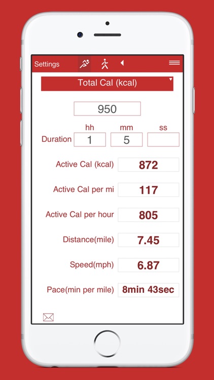 Running and Walking Calories screenshot-7