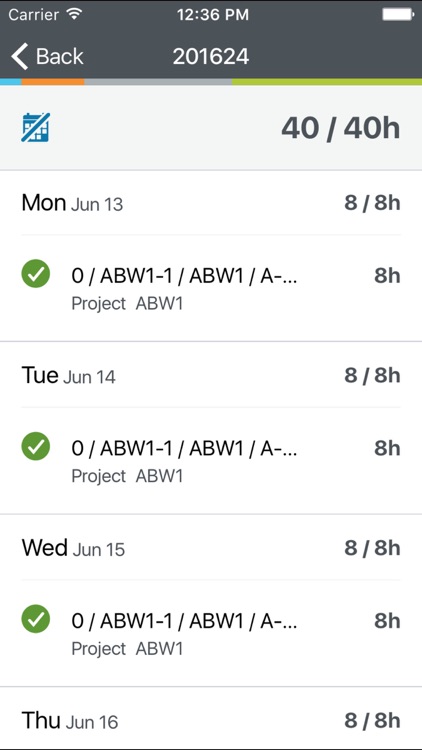 Unit4 Timesheets for MDM