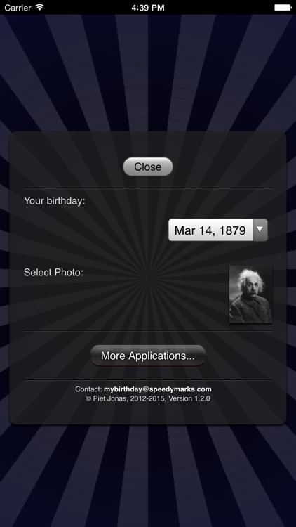 My Birthday App