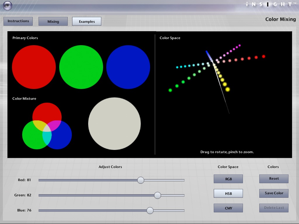 iNSIGHT Color Mixing screenshot 2