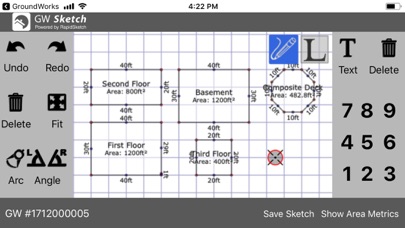 How to cancel & delete GW Sketch from iphone & ipad 2