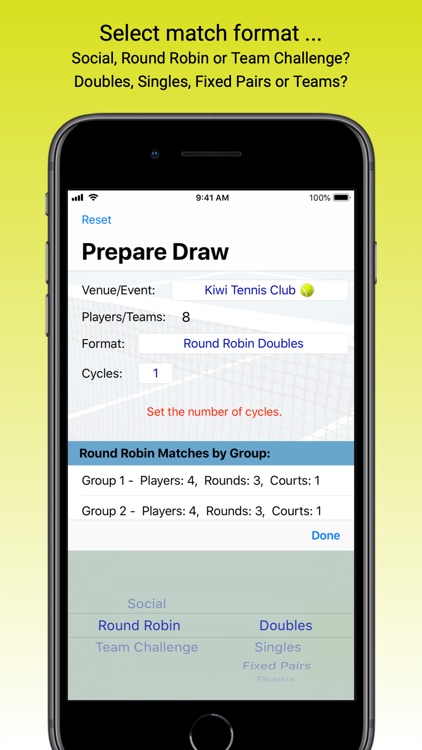 MatchUp Tennis Organizer Pro