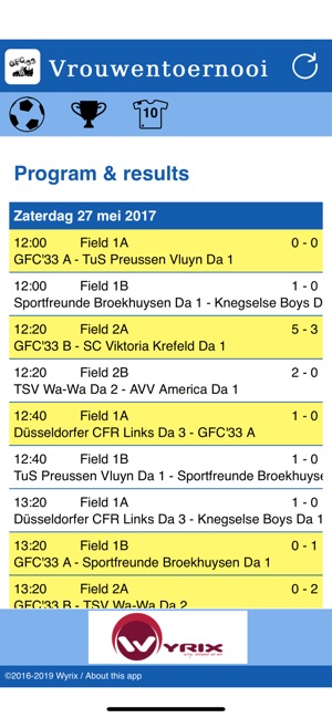 GFC'33 Vrouwentoernooi(圖1)-速報App