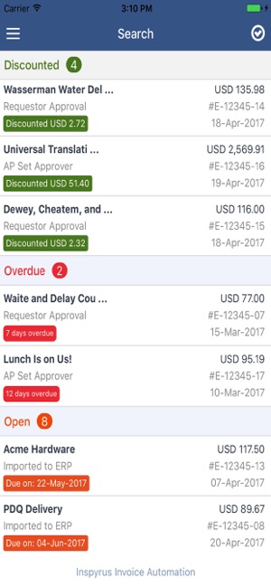 Inspyrus Invoice Automation(圖2)-速報App