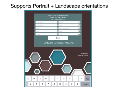 Meeting Attendance screenshot 2