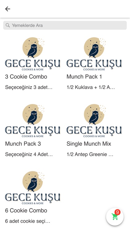 Gece Kuşu Cookies