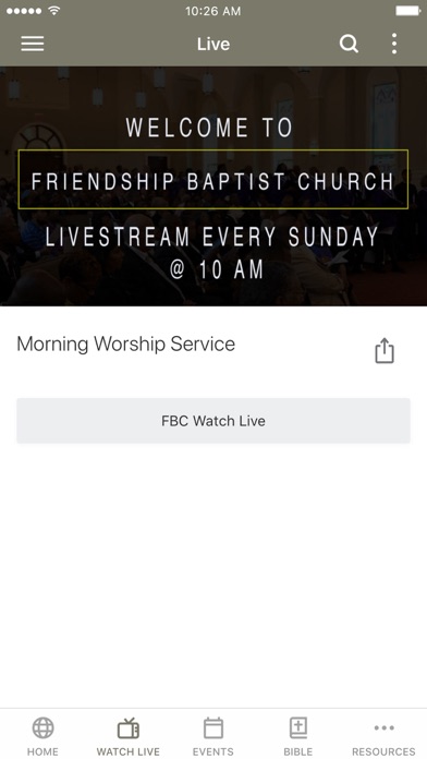 How to cancel & delete Friendship Baptist Church-ATL from iphone & ipad 3