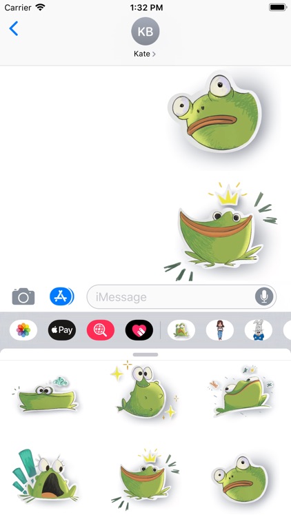 Cute Frog Sticker Pack