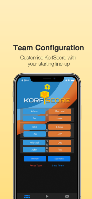 KorfScore: Korfball Game Stats(圖2)-速報App