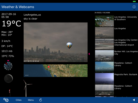Weather & Webcams - náhled