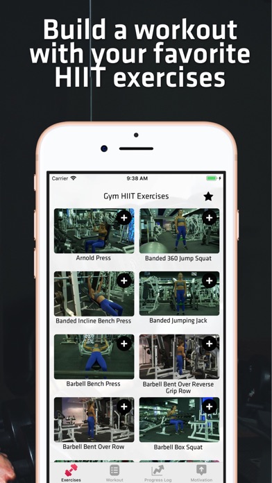 HIIT Gym Workouts For Women screenshot 2
