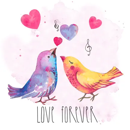 Watercolor Birds Stickers Читы